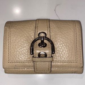 Authentic Coach Leather Wallet